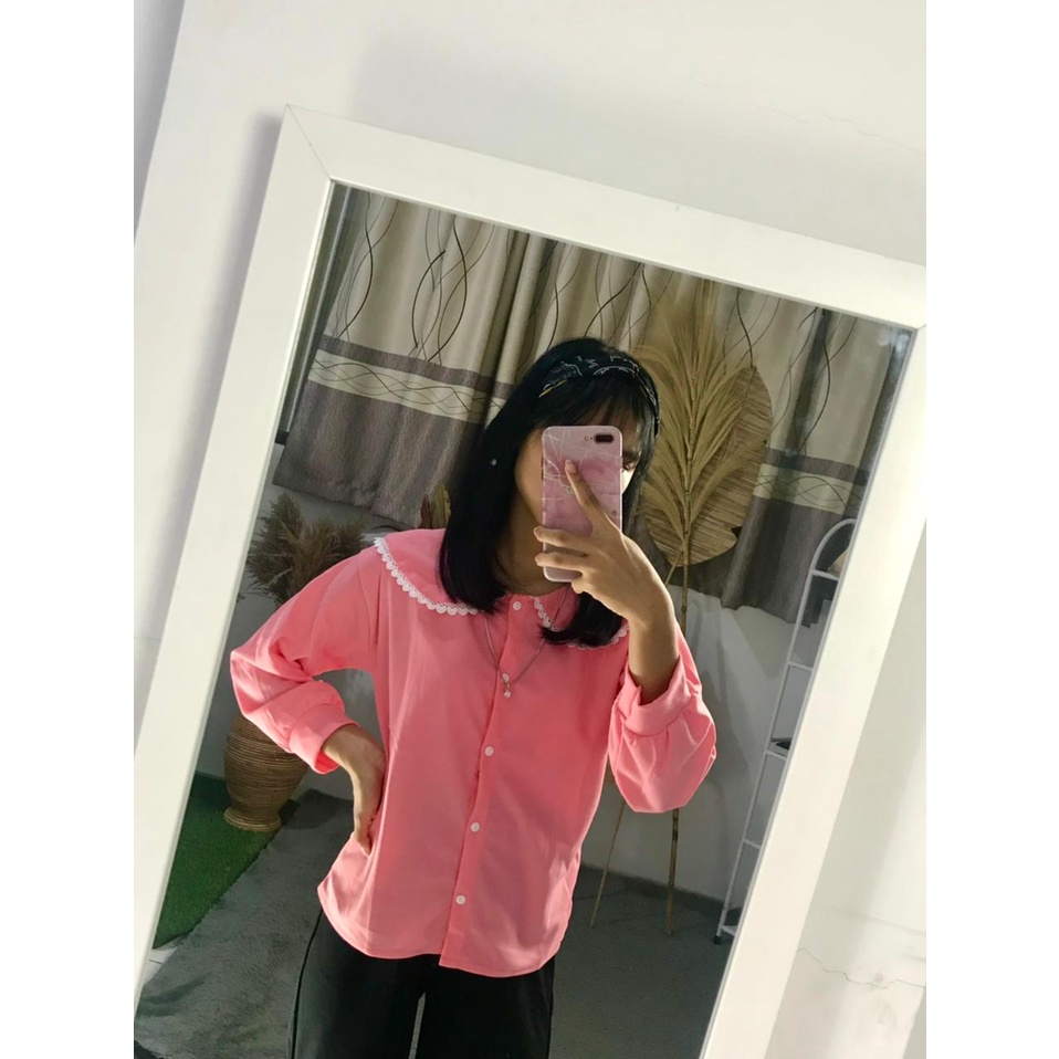 ilook | Kellya Top Blouse Renda |  Blouse Kenami Renda | Blouse Renda-5