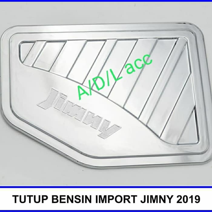 tutup TANGKI bensin TANK COVER SUZUKI JEEP JIMMY jimny 2019 import CHROME CROME