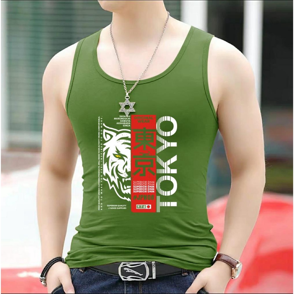 SINGLET TOKYO  / kaos dalam pria / kaos dalam terlaris -mukzhop