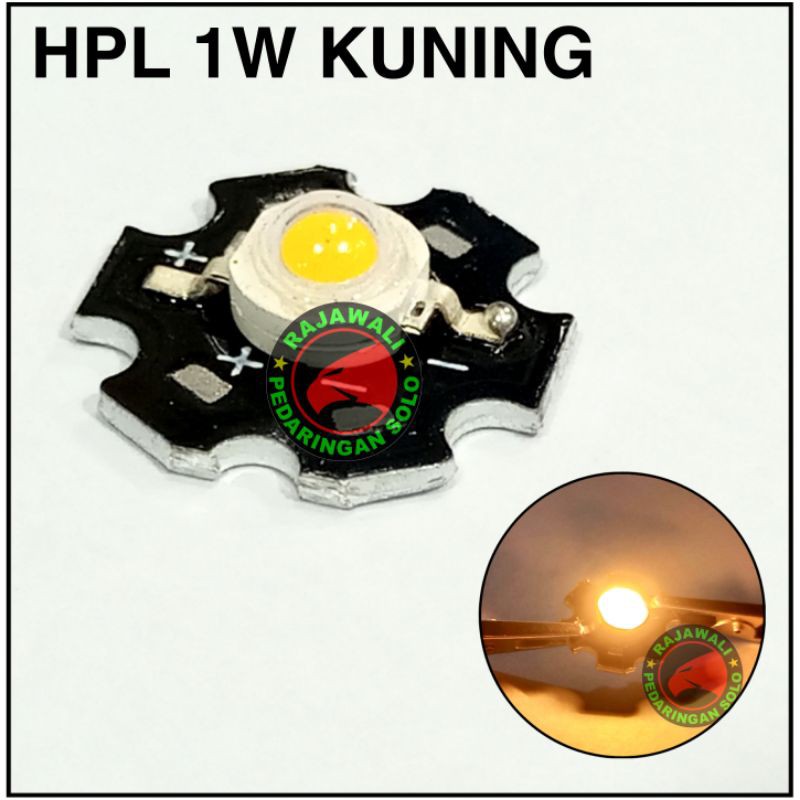 LED HPL 1W KUNING LED SENTER AQUASCAPE LED MOTOR