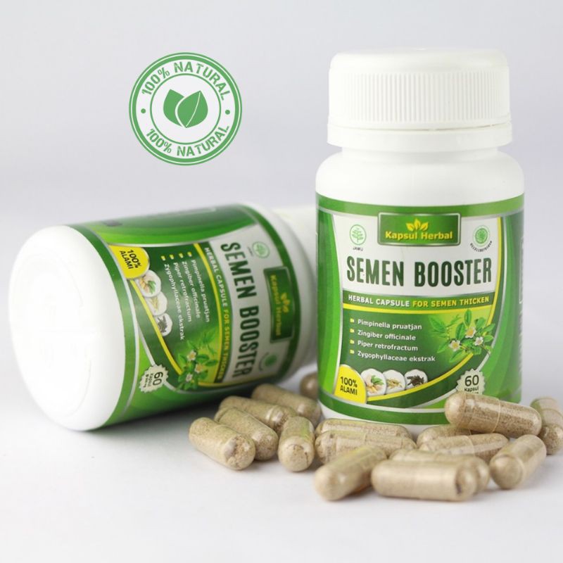 SEMEN BOOSTER - SEMEN BOOSTER PENYUBUR + PENGENTAL SE PERMA A ASLI