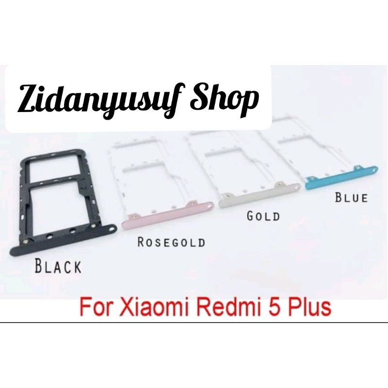 SIMTRAY SIMLOCK SLOT KARTU TEMPAT SIM XIAOMI REDMI 5 PLUS ORIGINAL