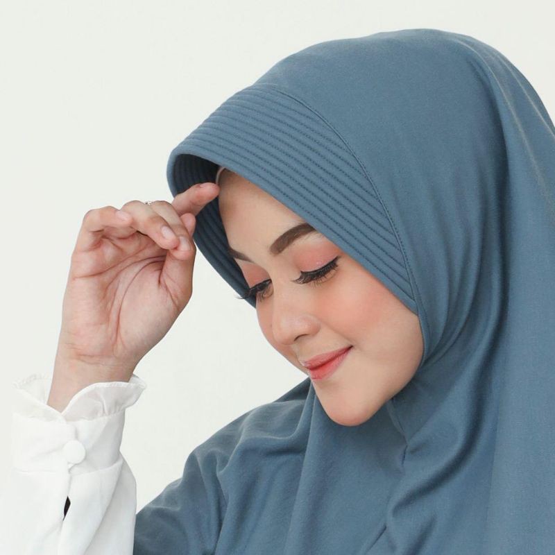 daily hijab asput, jilbab antem,jilbab instan,jilbab harian azpods, longpad