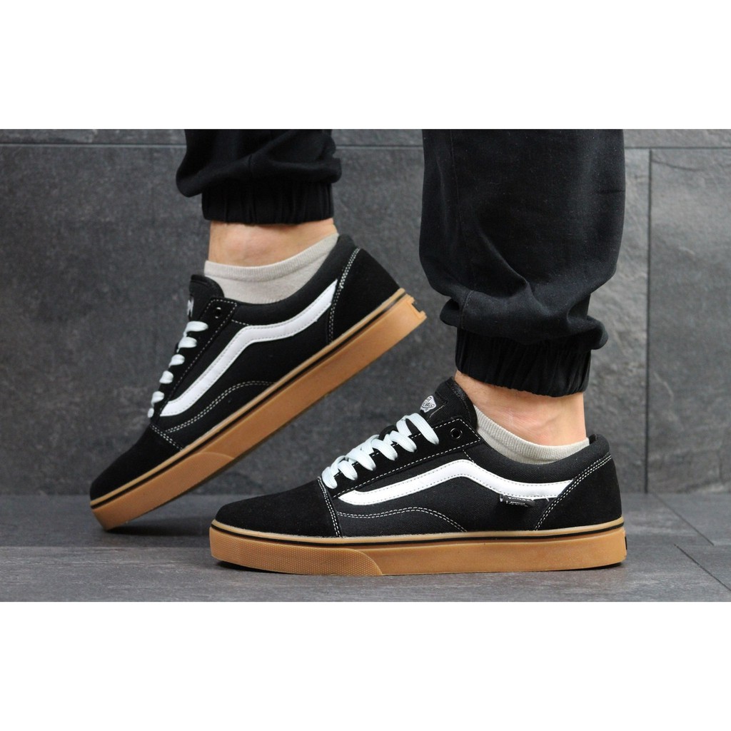 MS Shoes - Sepatu Pria Vans Old Skool Sol Gum - Sneakers Bertali Premium - Shoes Cowok Murah Campuss