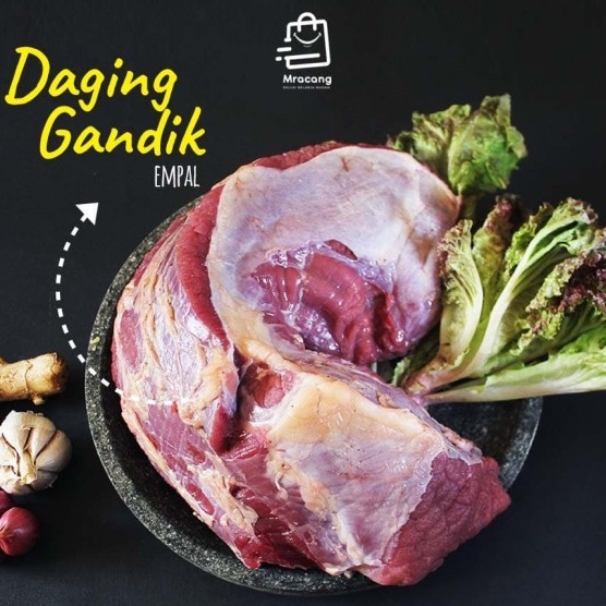 Daging Gandik Berat 500gram