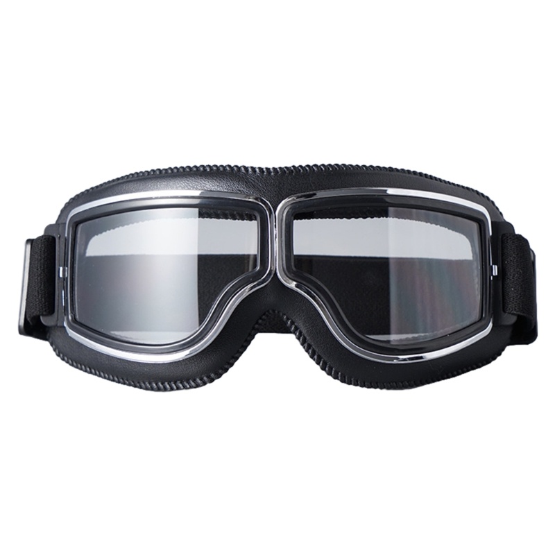 Zzz Kacamata Goggles Vintage Bahan Kulit Anti Gores / Debu Untuk Motor / ATV / Skuter Off Road