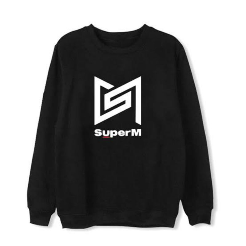 S - XXXXXL(6XL) Sweater Crewneck KPOP SUPERM SM JUMBO BIGSIZE OVERSIZE Taemin Kai Baekhyun Taeyong