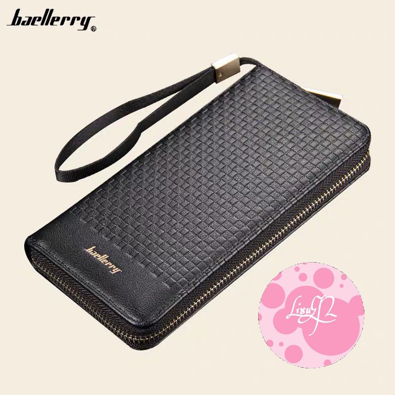 Dompet cowo - Dompet Baellerry Panjang - Dompet Kulit Pria - Dompet Baellerry Original Kulit Motif