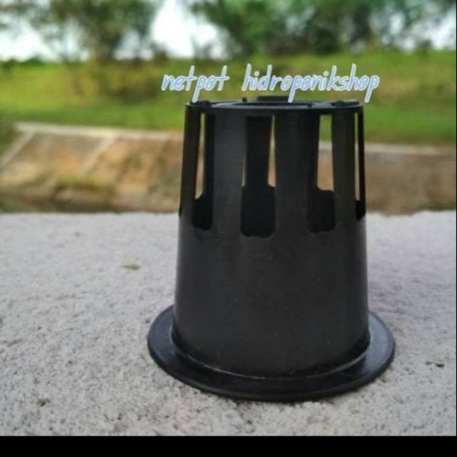 Net pot hidroponik 5cm hitam