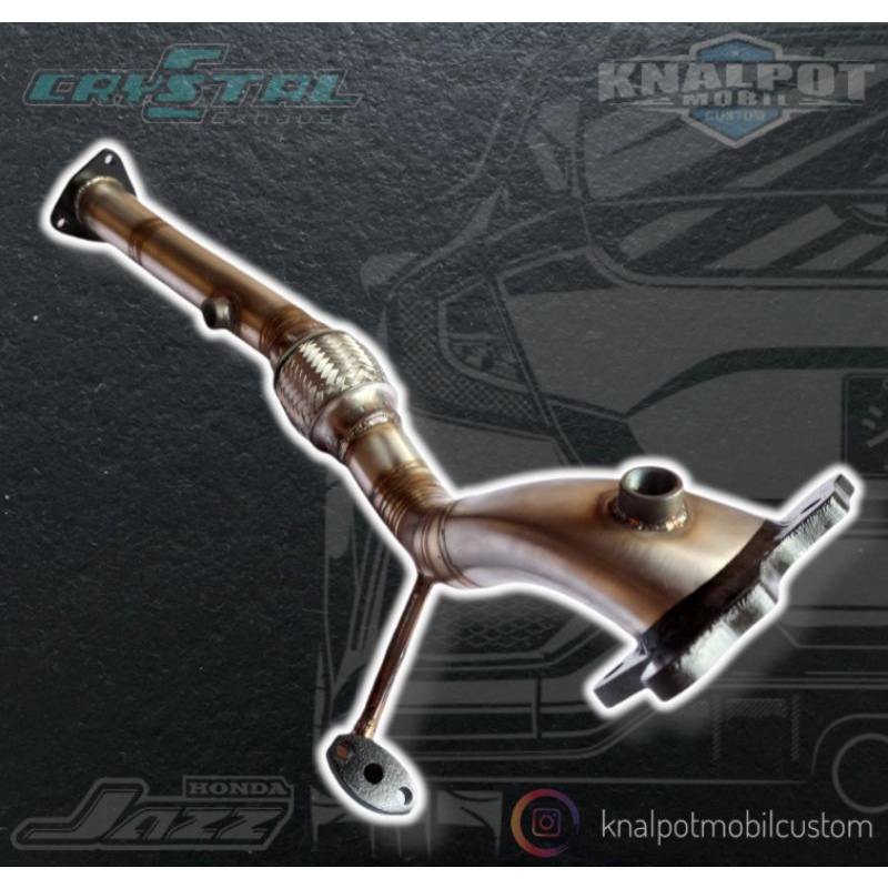 COD DOWNPIPE FRONTPIPE HONDA JAZZ GE8 / DOWNPIPE FRONTPIPE HONDA BRIO/ DOWNPIPE FRONTPIPE BRIO/ DOWN