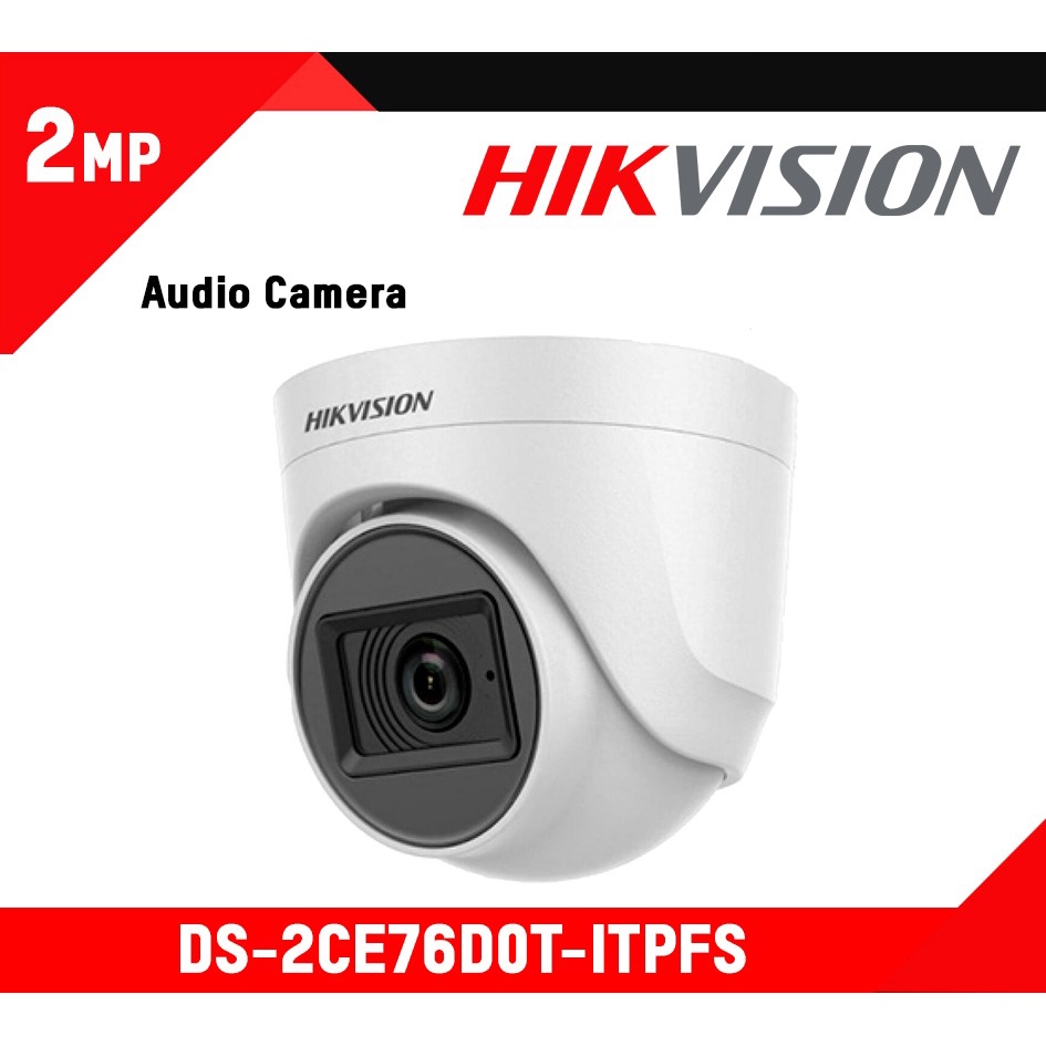 Jual HIKVISION CCTV Kamera 2MP Coaxial HD 2 MP Indoor DS-2CE76D0T-ITPFS ...