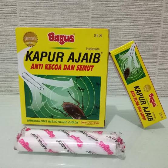 Bagus Kapur Ajaib - Anti Kecoa dan Semut (3,5 GR x 12 pcs)