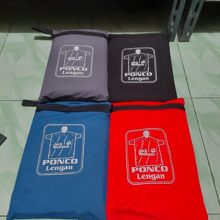 Jas Hujan Ponco Lengan Mantel Jack Wolfskin Bukan Arei Eiger Consina