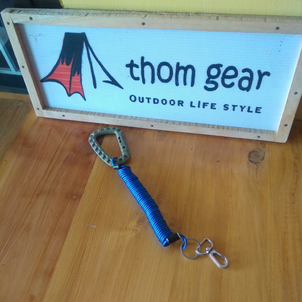 Thomgear Gantungan Pengaman Safety Lanyard Kunci Rachet Ratchet Scaffolding Kontak Motor Dompet