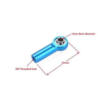 10pcs Ball Joint M4 Konektor Rod End Tie Head Servo Ulir 10pcs Ball Joint M4 Konektor Rod End Tie Head Servo Ulir