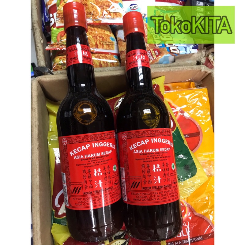 

Kecap Inggris Asia Harum Sedap 620 ml