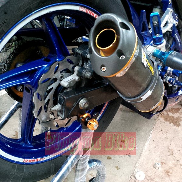 Jalu pedok / jalu standar paddock universal Ninja 250 Fi,Karbu,RR Mono,Ninja 150 RR