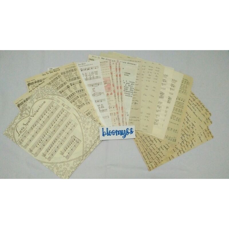 

Vintage paper ( Kertas Vintage ) Estetik