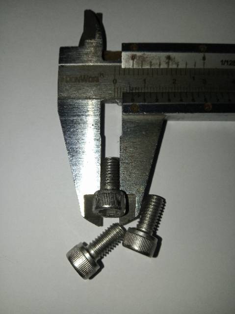 Baut L M6 X 12 (1.2cm) stainless 304 THE A2-70