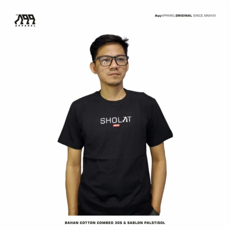 Rully Kaos Distro Premium yu Sholat/Taqwa -Cotton Combat 30s