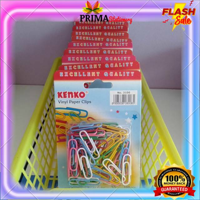 

Paper Clip Paper Klip Kenko Warna Warni