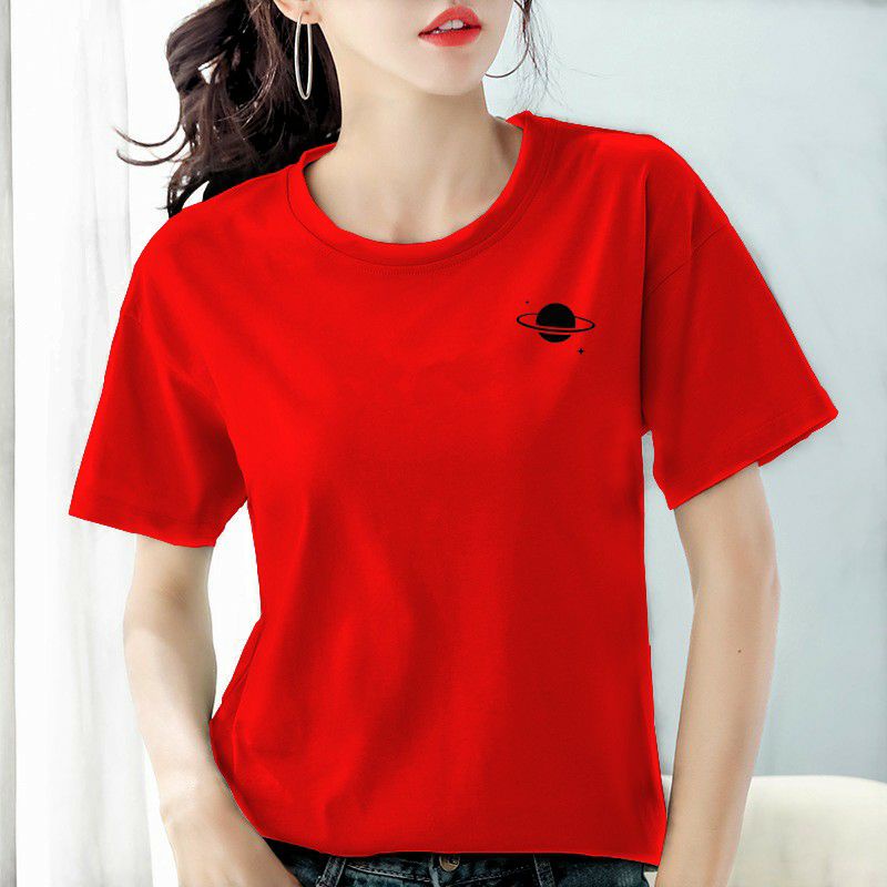 kaos wanita PLANET MINI atasan wanita distro baju kaos lengan pendek perempuan fashion cotton combed