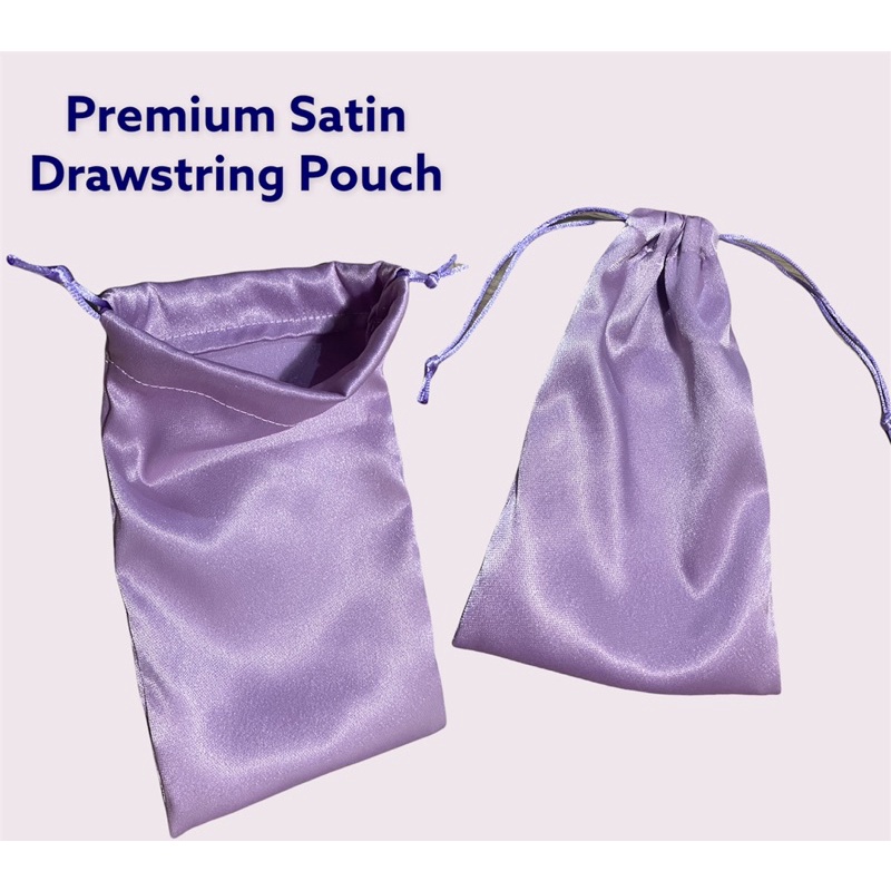 Fawn’G Handmade - Satin Drawstring Pouch Premium Handmade