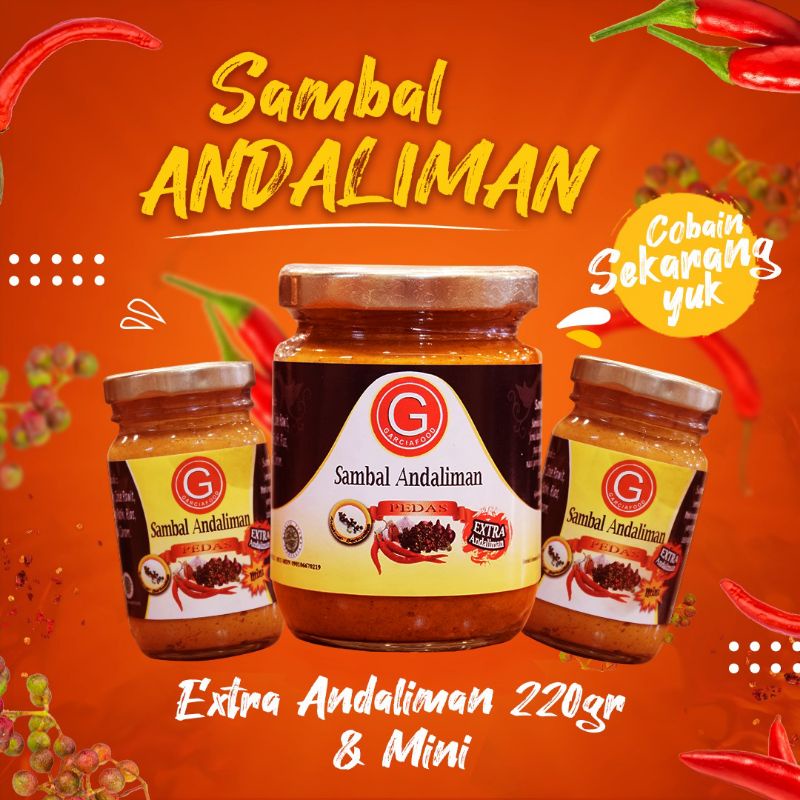 

Sambal Andaliman Extra Andaliman