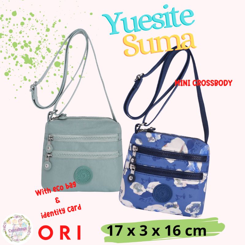 TAS SELEMPANG MINI WANITA YUESITE SUMA CROSSBODY SLINGBAG