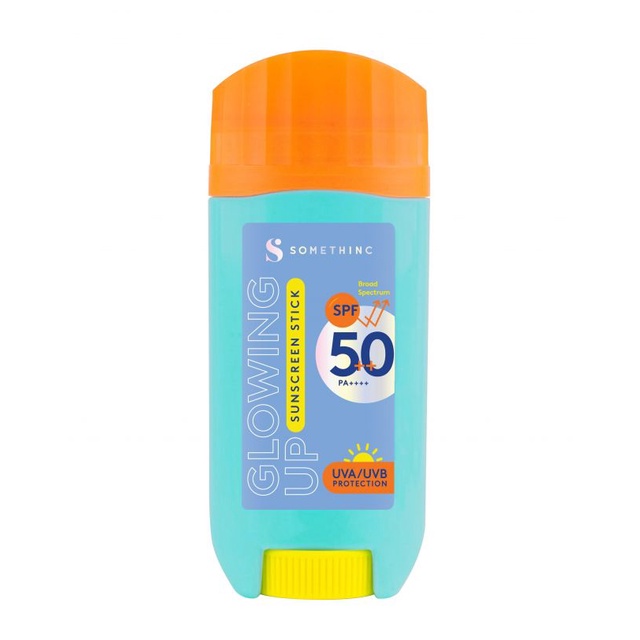 SUNSCREEN STICK SOMETHINC GLOWING UP SPF 50 BPOM/ SUNSCREEN WAJAH BPOM