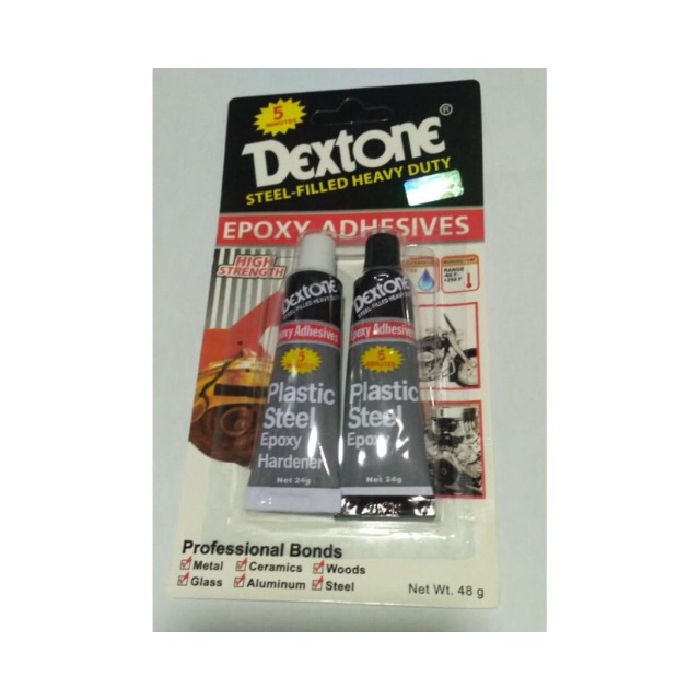 

Dextone Epoxy Adhesive 5 Menit - 45 gram / 12 gram