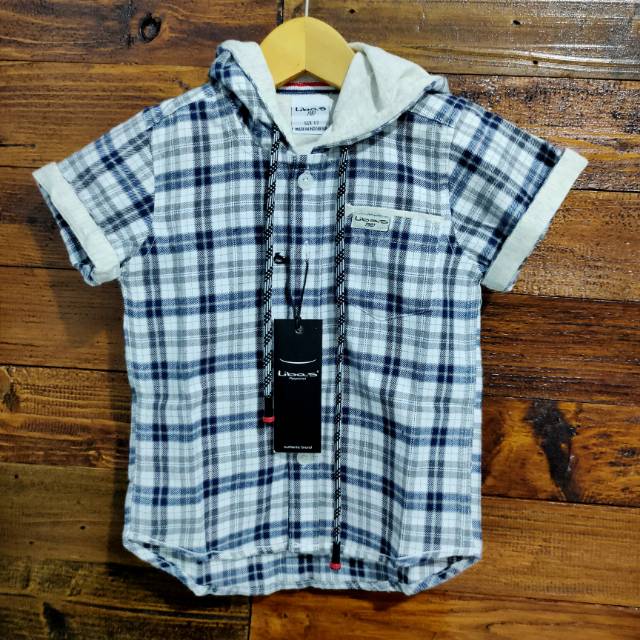 Kemeja Hoodie anak by Libas