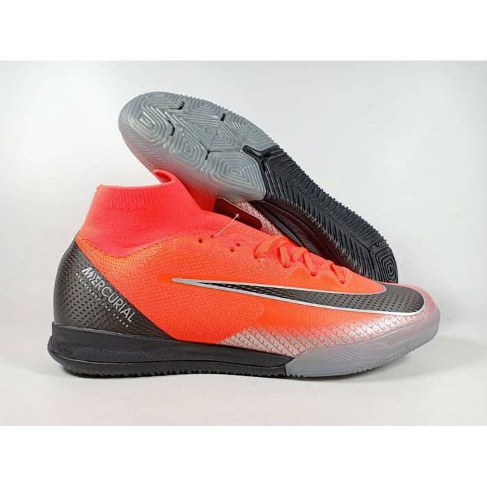 Sepatu FUtsal Nike Mercurial SF X VI Elite Bright Crimson