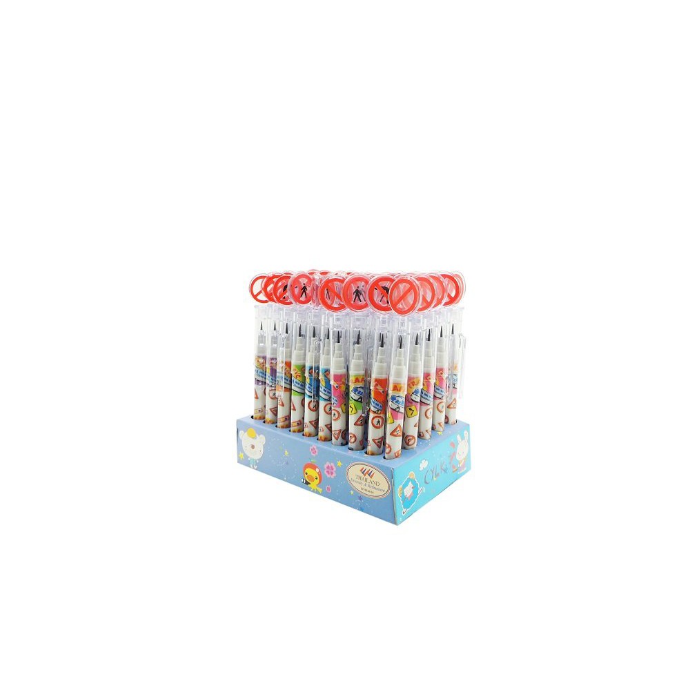 

Trendi Bensia Pensil Susun CYLK3 Rambu Lalu Lintas isi 50 pc Promo