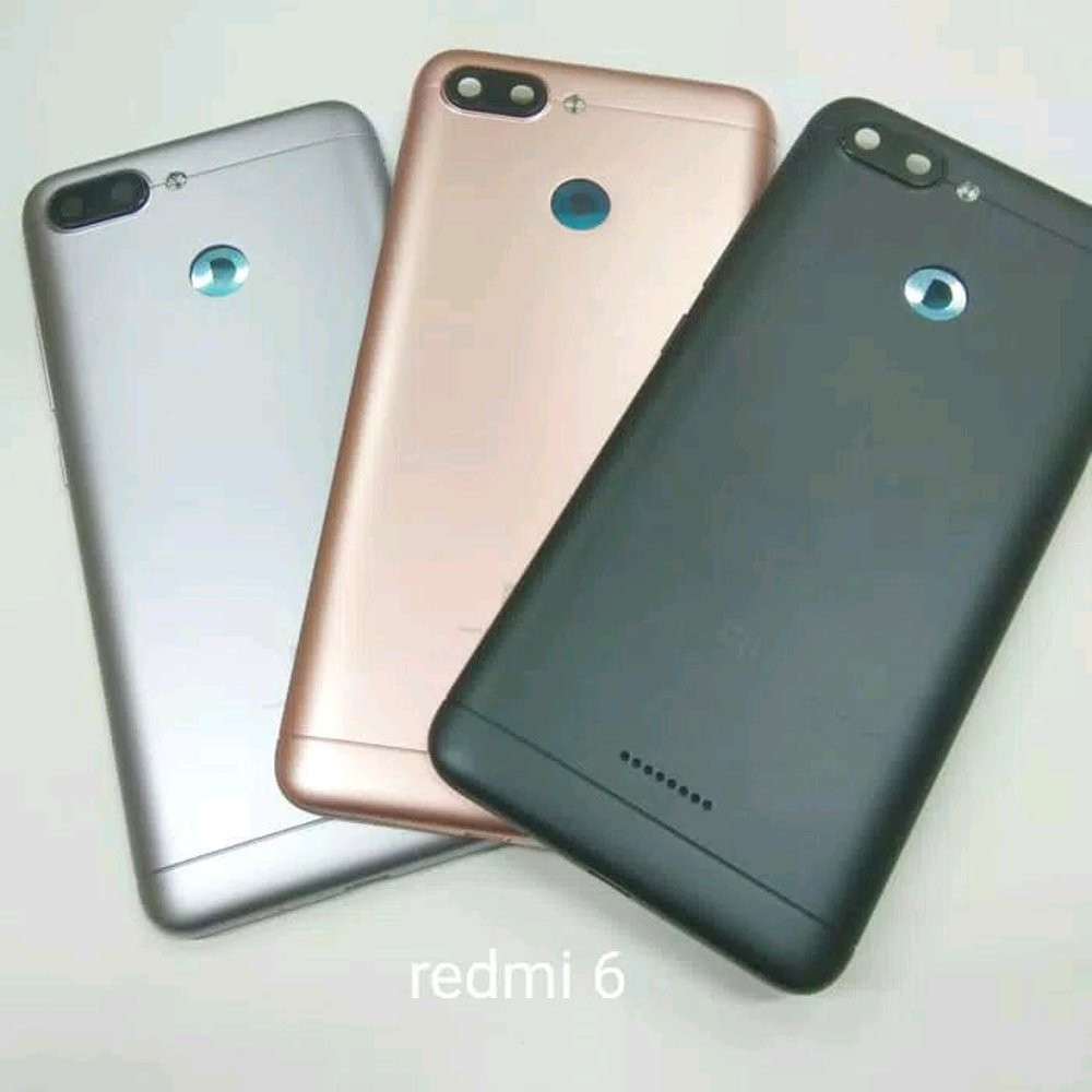 BACKDOOR TUTUP CASING TUTUP BATERAI REDMI 6A ORIGINAL