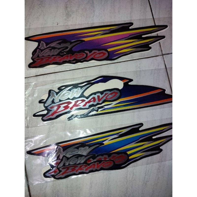 Suzuki New Bravo Lis Stiker Striping
