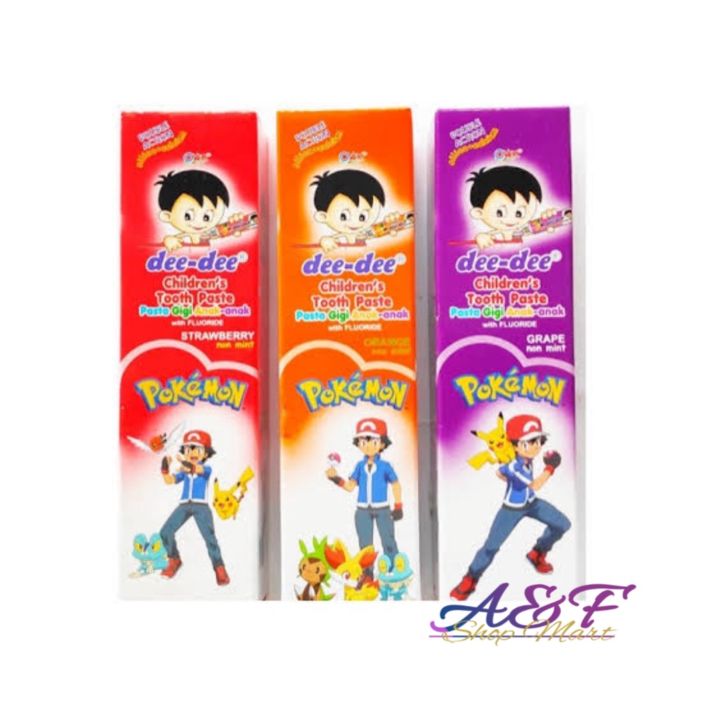 Dee Dee Children's Tooth Paste Pasta Gigi Anak 50gr