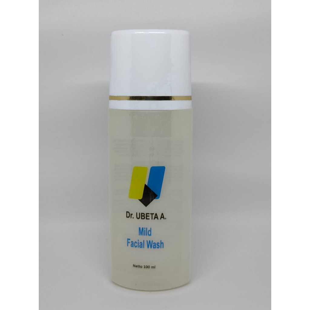 Dr. UBETA A. MILD FACIAL WASH 100 ml. Pembersih Wajah Lembut dng Pelembab Chamomile dan Panthenol