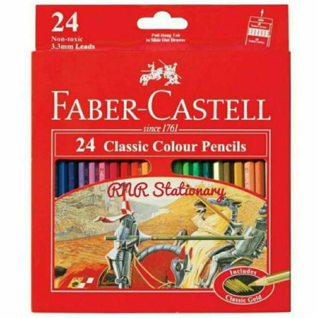 

Faber-Castell Pensil Warna Classic 24 Warna / Pensil warna faber castell 24 warna classic
