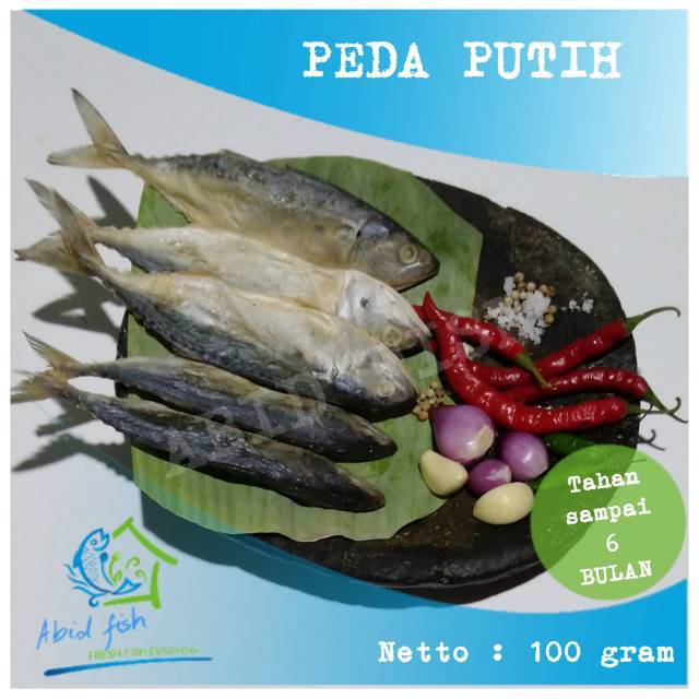 

Ikan asin peda | ikan peda putih | ikan kembung | ikan asin kembung