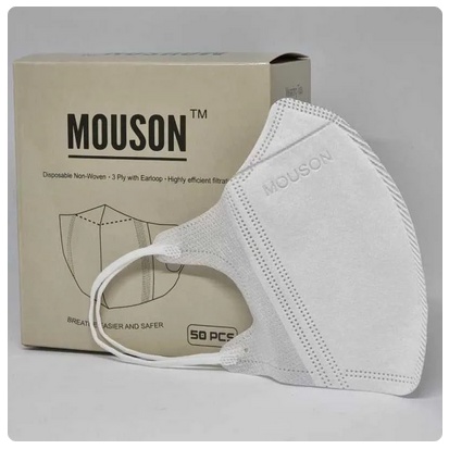 MASKER MOUSON DUCKBILL 1BOX 50PCS