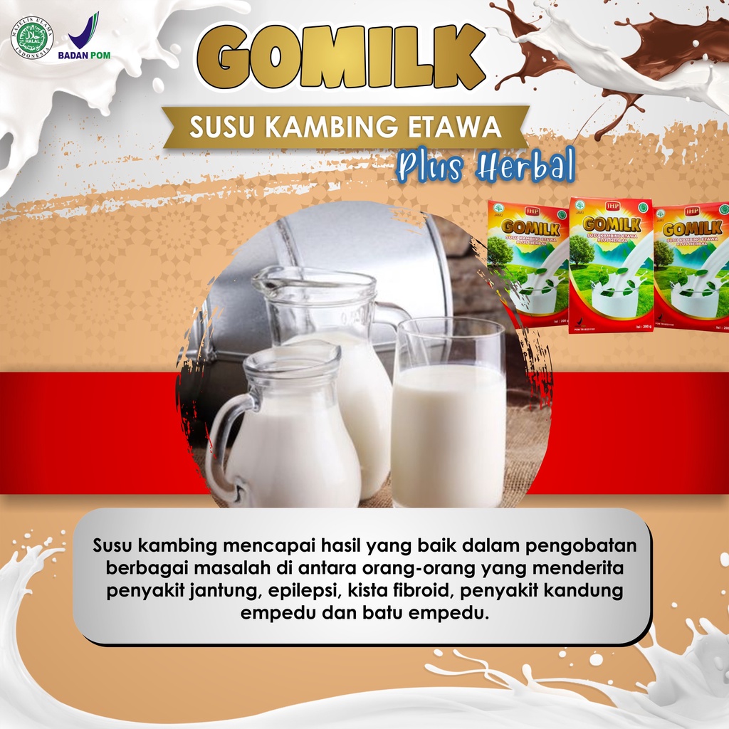 

Gomilk Sachet 100% Asli Garansi uang kembali PROMO