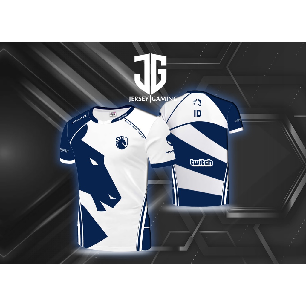 JERSEY KAOS GAMING TEMA LIQUID GAME DOTA 2 WILDRIFT LOL PUBG FREENICKNAME