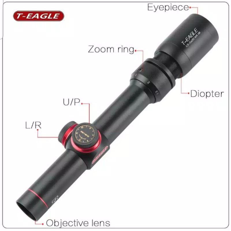 Telescope T eagle SR 1.5-5x20 WA HK