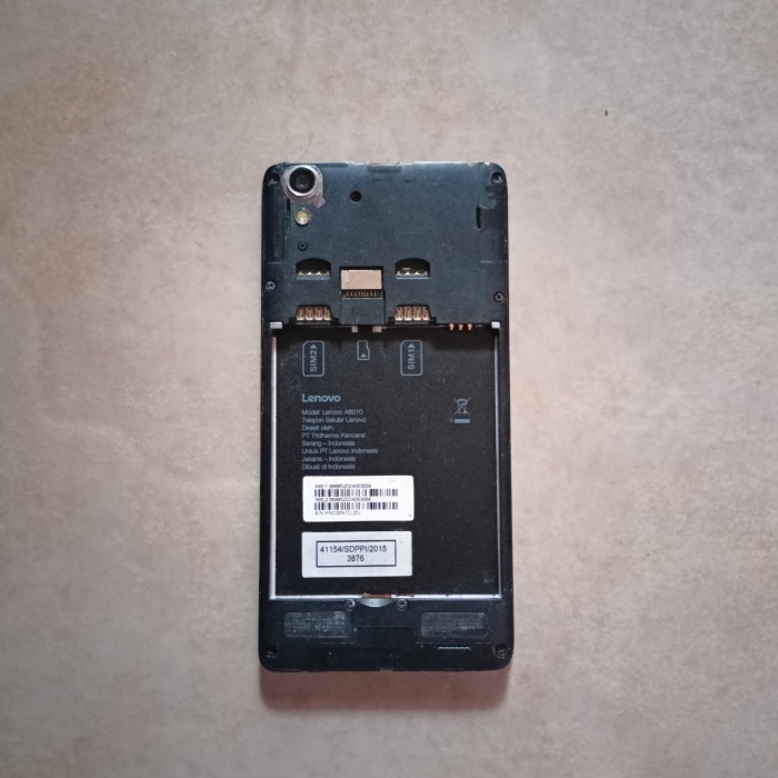 Mesin Lenovo A6010 Normal