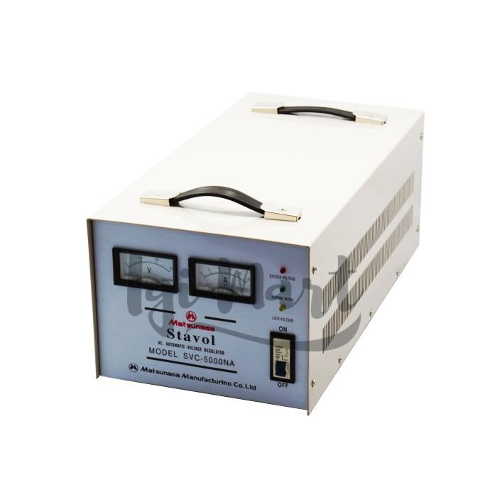 Stavolt SVC 5000W Matsunaga / Stabilizer SVC 5000VA MTS / 5000 Watt