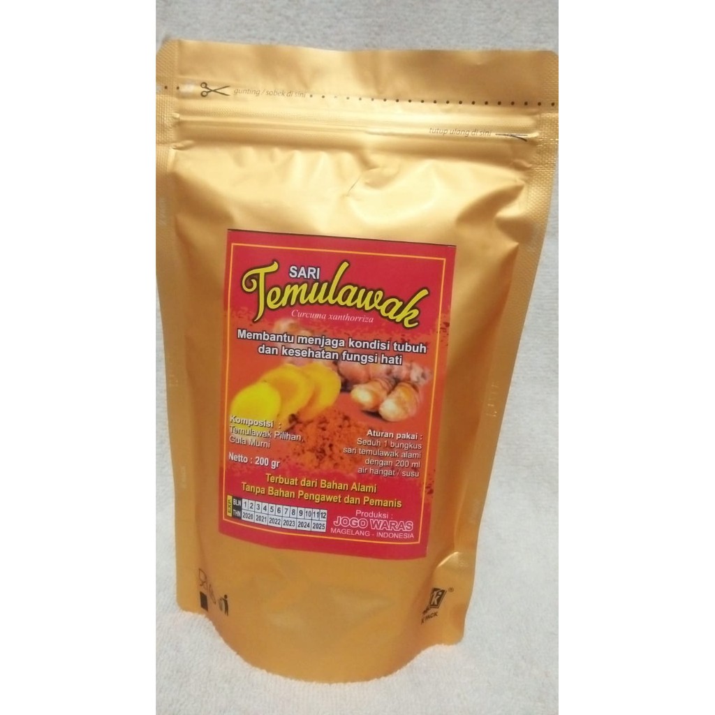

Sari Temulawak 200gr