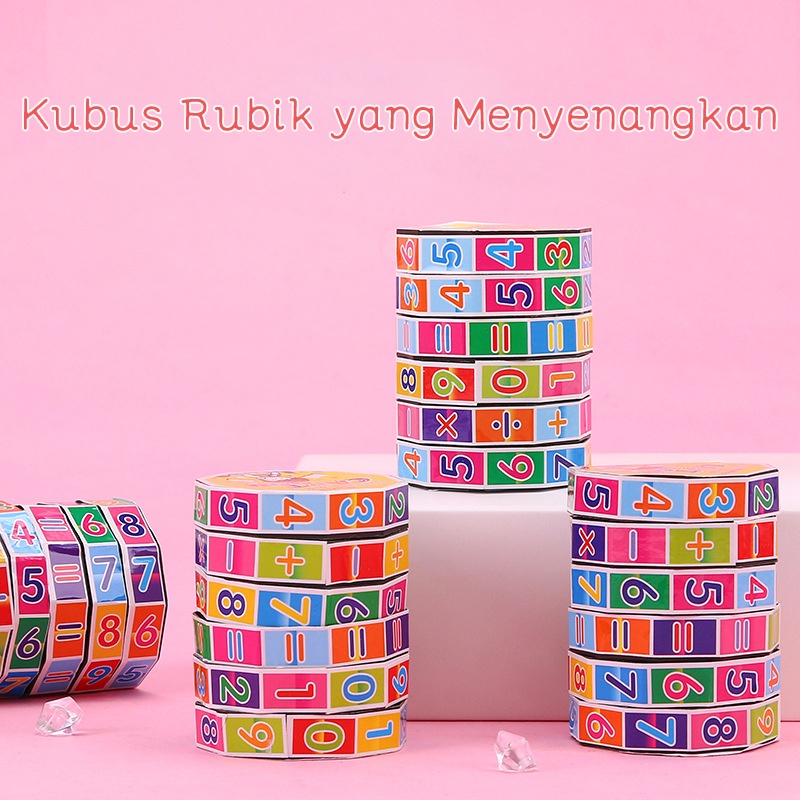 Rubik/Digital Rubik's Cube/Mainan anak/Mainan rubik/Mainan Edukasi Anak Rubik Kubus digital (B54)