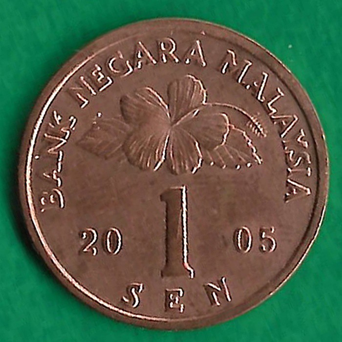 Ul44 Uang Koin Kuno Asing Malaysia 1 Cent Tahun 2005 Uang Logam Lama Asing Malaysia Mahar Pernikahan Shopee Indonesia
