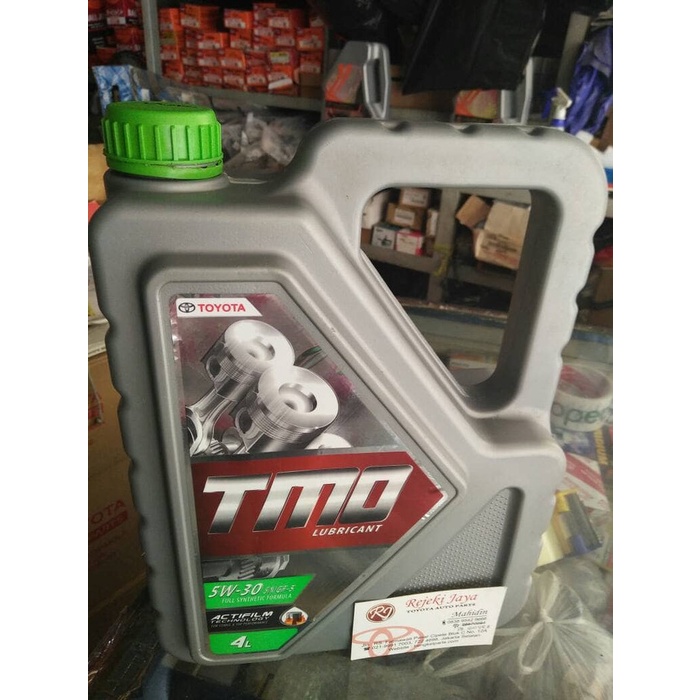 Oli Toyota TMO 5W-30 API SN GF-5 Full Synthetic 1Liter ORIGINAL Original original